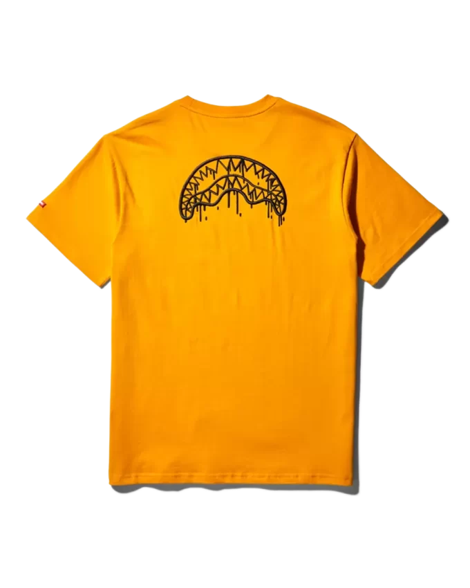 GARFIELD CAT STRATCH GRAPHIC T-SHIRT (ORANGE)