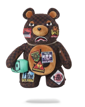 GLOBAL MOGUL MONEYBEAR TEDDYBEAR BACKPACK