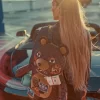 GLOBAL MOGUL MONEYBEAR TEDDYBEAR BACKPACK