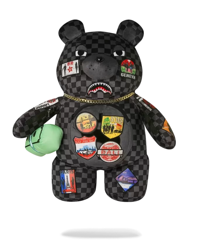 GLOBAL MOGUL UNLIMITED MILES MONEYBEAR TEDDYBEAR BACKPACK