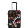 GLOBAL MOGUL UNLIMITED MILES SHARKNAUTICS HARDSHELL CARRY-ON LUGGAGE GLOBAL MOGUL UNLIMITED MILES SHARKNAUTICS HARDSHELL CARRY-ON LUGGAGE