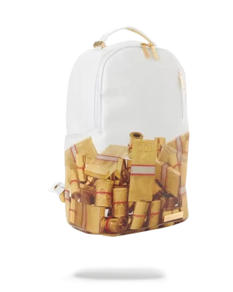 GOLD MONEY BRICKS DLXV BACKPACK