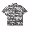GRAFFITI SHORT SLEEVE BUTTON FRONT SHIRT