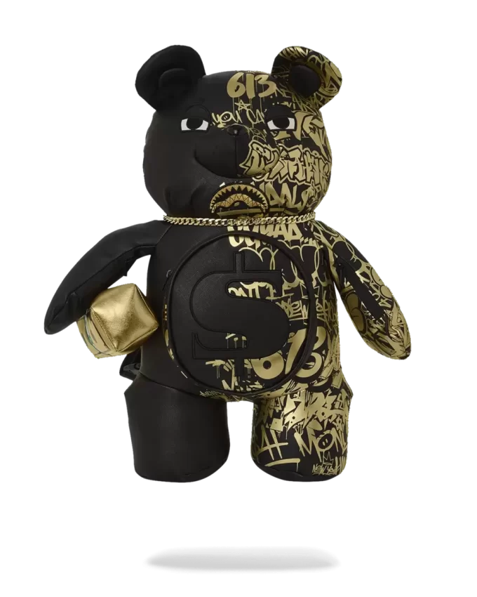 HALF GRAFF GLIDE MONEYBEAR TEDDYBEAR BACKPACK