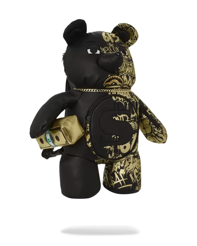 HALF GRAFF GLIDE MONEYBEAR TEDDYBEAR BACKPACK