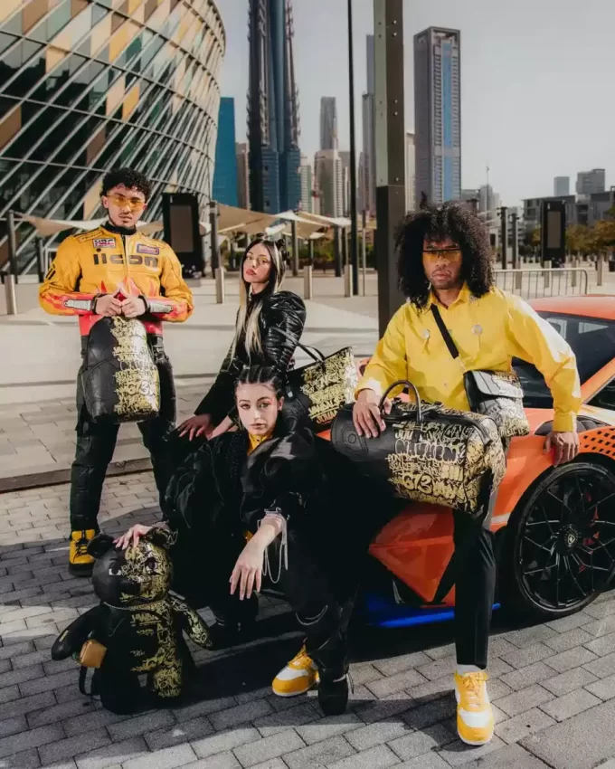 HALF GRAFF GLIDE MONEYBEAR TEDDYBEAR BACKPACK