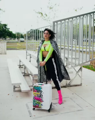 HALF GRAFF JETSETTER CARRY-ON LUGGAGE