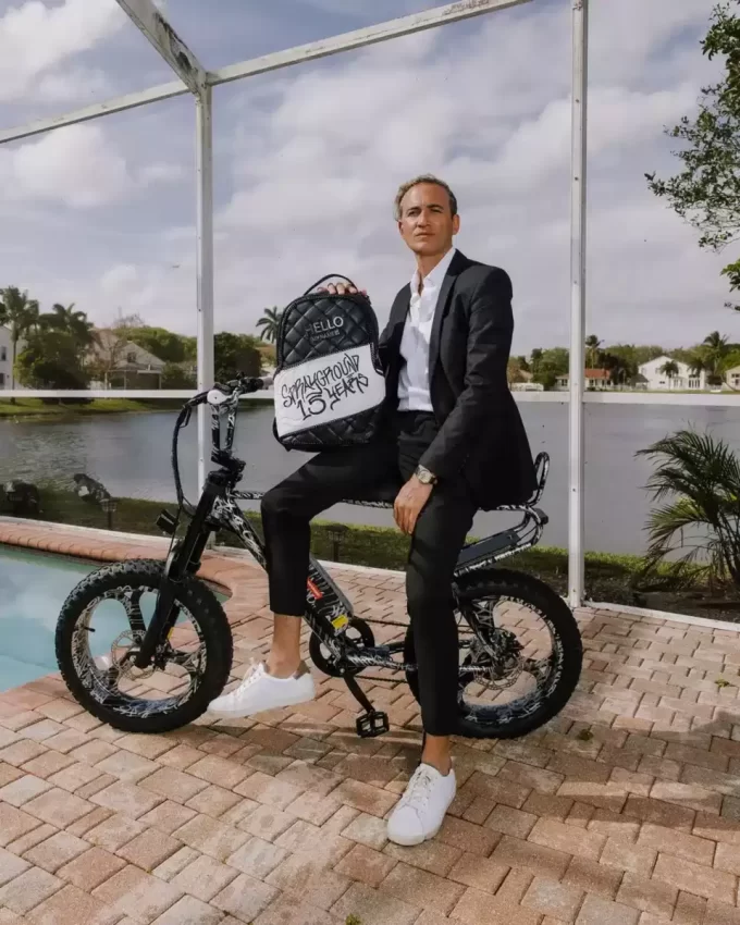 HELLO MY NAME IS 15 YEARS QUILTED BACKPACK (SUPER RARE)