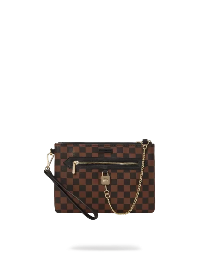 HENNY LOCK SHARKS IN PARIS CROSSOVER CLUTCH