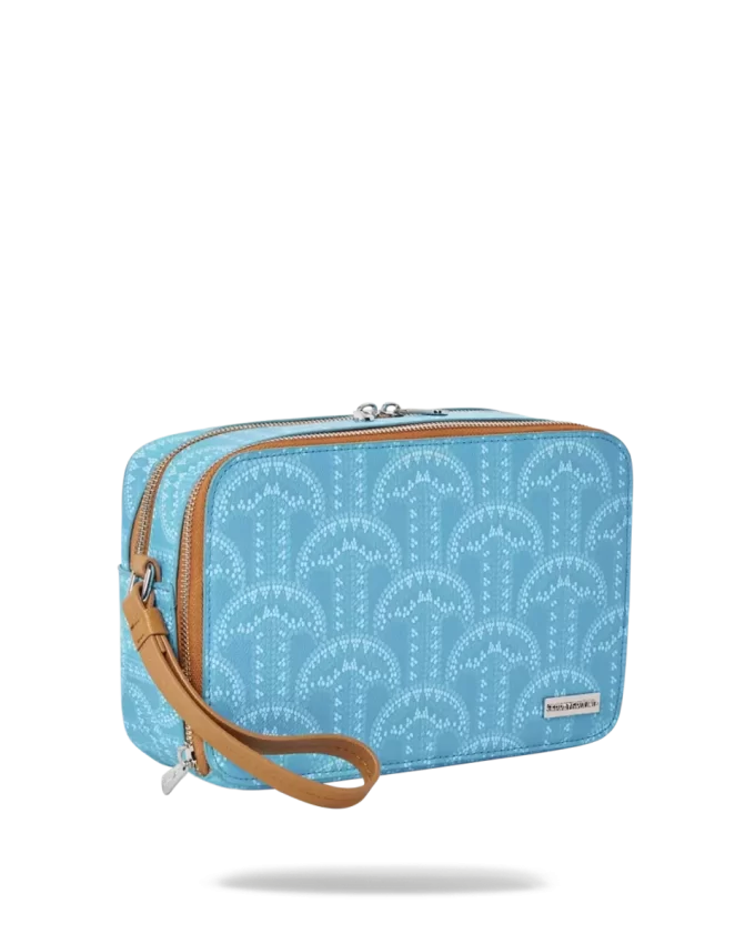 ILLUCHAINS TURQ TOILETRY BAG