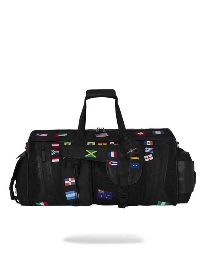 JAMES FIRST CLASS GLOBAL FLAGS SPECIAL OPS DUFFLE