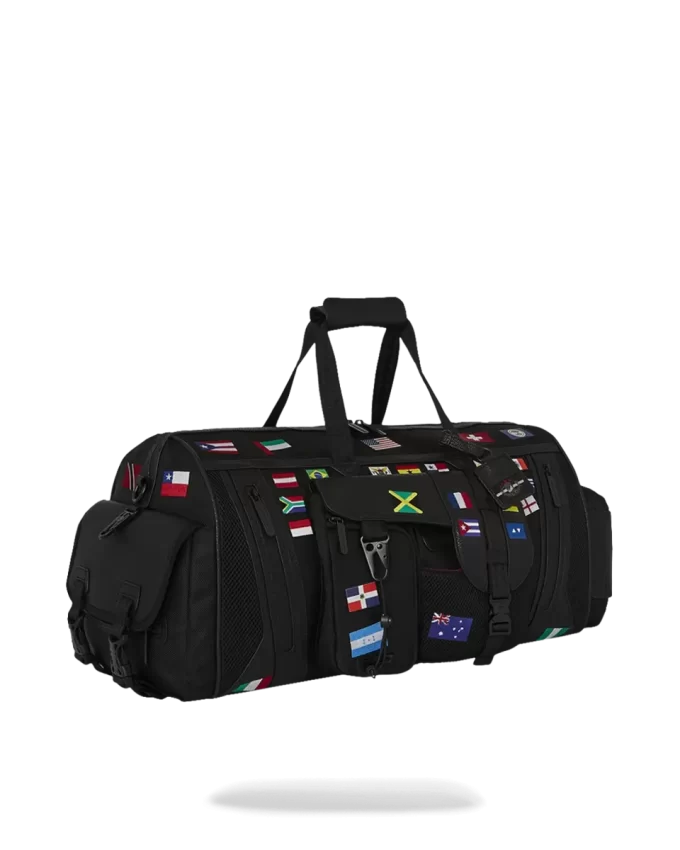 JAMES FIRST CLASS GLOBAL FLAGS SPECIAL OPS DUFFLE