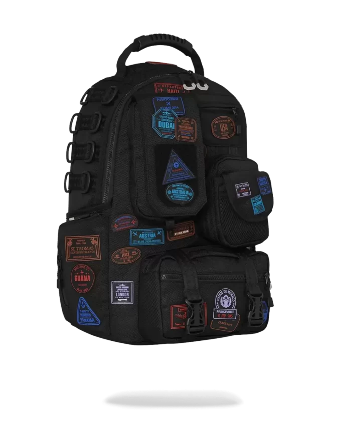 JAMES FIRST CLASS I GOT THESE STAMPS BACKPACK