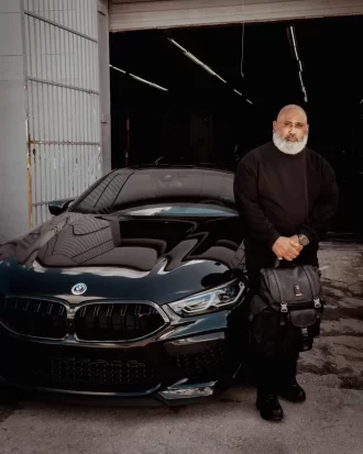 JAMES FIRST CLASS TYCOON TRAVELER MONTE CARLO BACKPACK