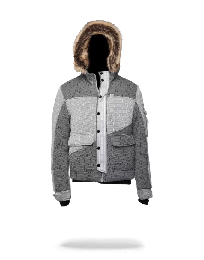 JAPAN STRIPE KNIT CHOPPER JACKET