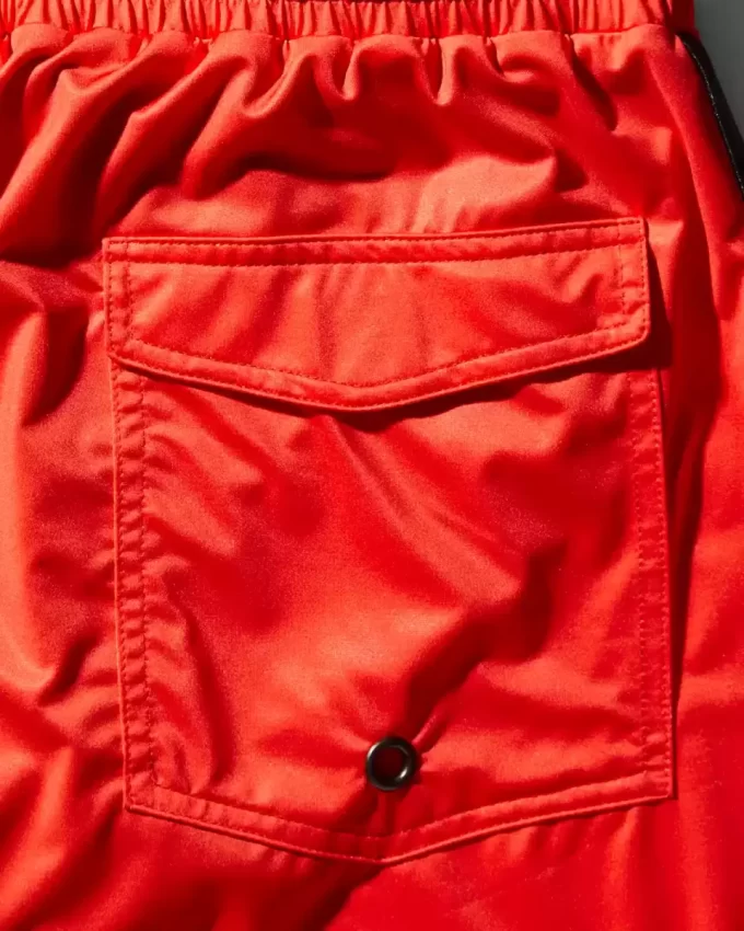 JAPAN WAVE CORTO SWIM TRUNKS (RED)