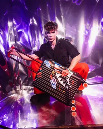 JARDIN D’EDEN HARDSHELL CARRY-ON LUGGAGE