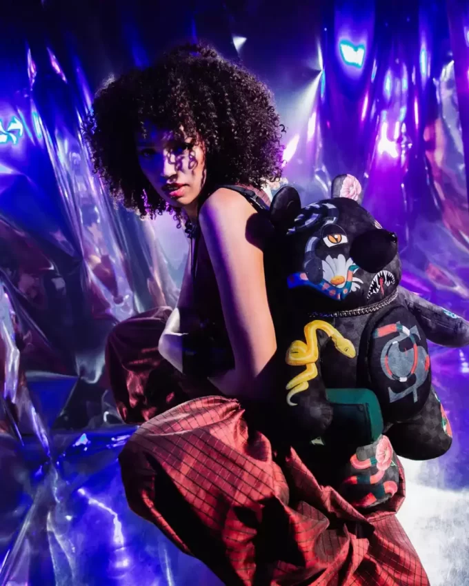 JARDIN D’EDEN MONEYBEAR TEDDYBEAR BACKPACK