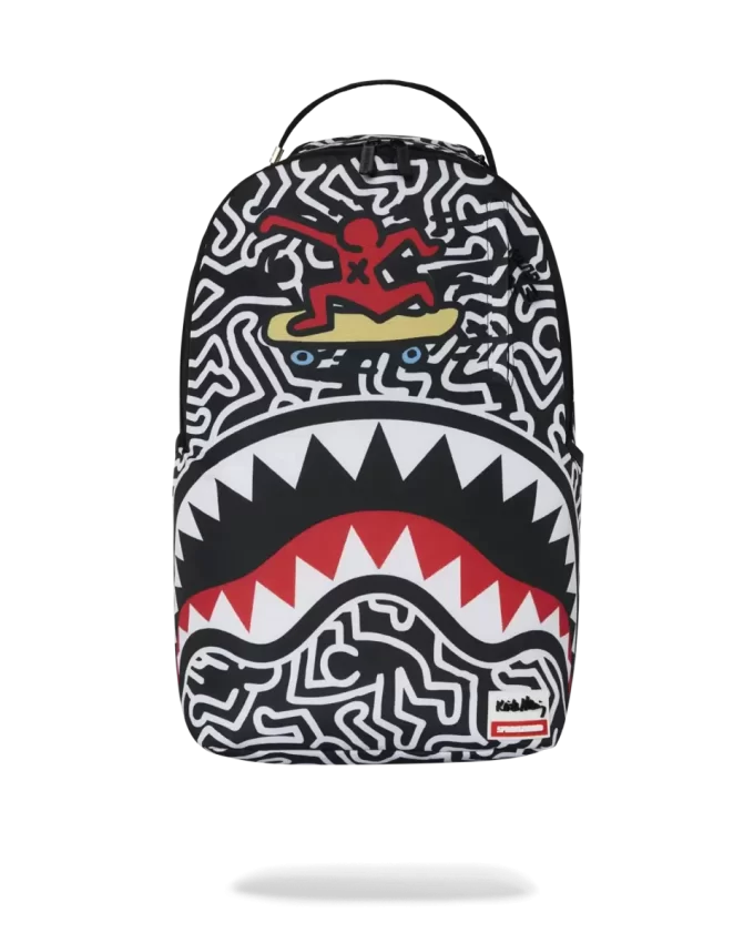 KEITH HARING SKATER SHARK DLXSR BACKPACK