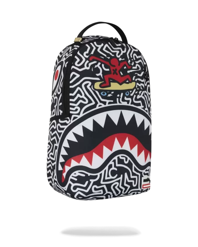 KEITH HARING SKATER SHARK DLXSR BACKPACK