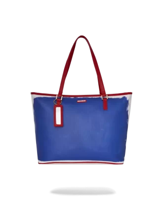 KEITH HARING THE BIG BLUE PURSE ART TOTE