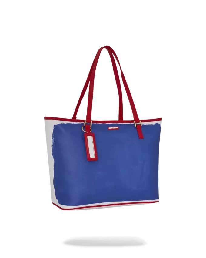 KEITH HARING THE BIG BLUE PURSE ART TOTE