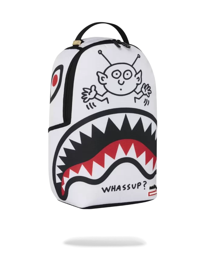 KEITH HARING WHASSUP ALIEN DLX BACKPACK