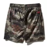 KIDS CAMO CHECKERED SWIM TRUNKS
