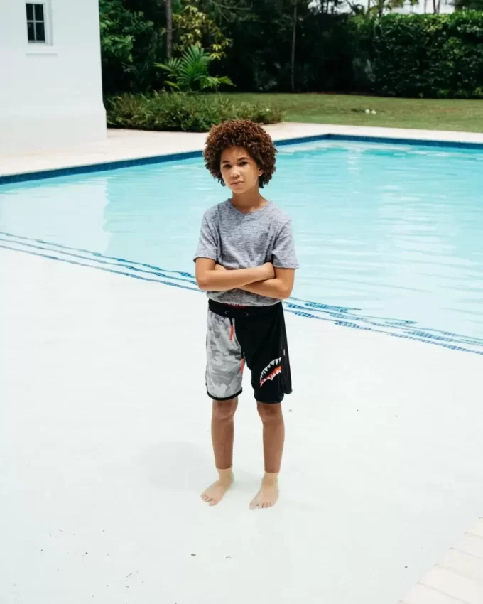 KIDS DAMAGE CONTROL SWIM TRUNKS KIDS DAMAGE CONTROL SWIM TRUNKS