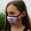 KIDS FORM FITTING MASK: COLOR DRIP