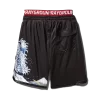 KIDS JAPAN WAVE SWIM TRUNKS (BLACK)