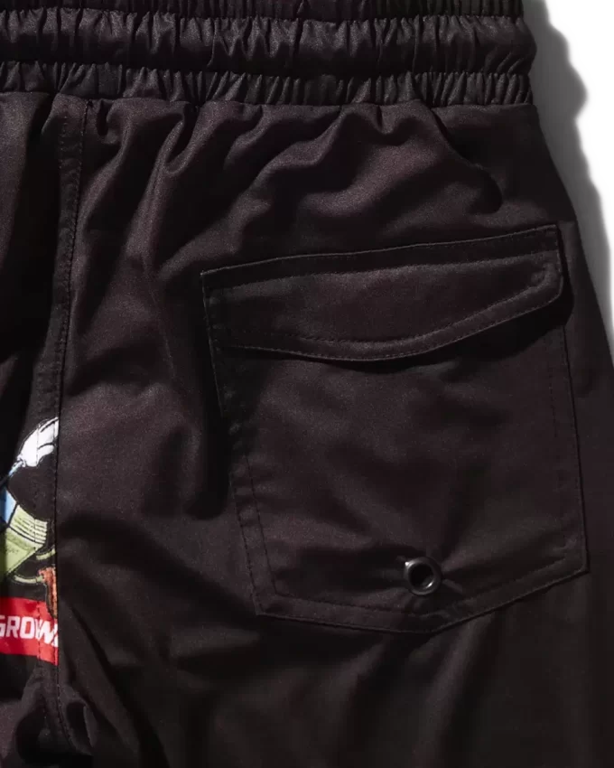 KIDS PATCH ALL-IN SWIM TRUNKS (BLACK)