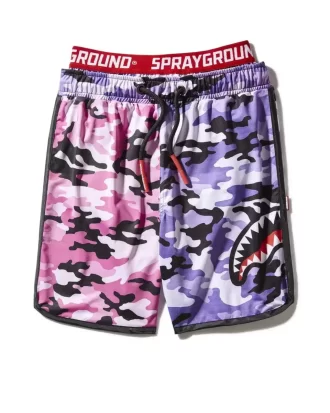 KIDS SPLIT CAMO SWIM TRUNKS KIDS SPLIT CAMO SWIM TRUNKS