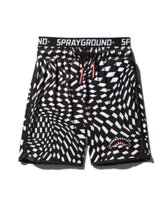 KIDS TRIPPY SWIM TRUNKS