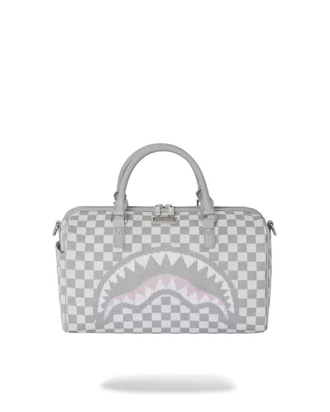 KNIT SHARKS IN PARIS IN CREAM MINI DUFFLE KNIT SHARKS IN PARIS IN CREAM MINI DUFFLE