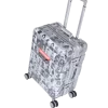 LAQUAN SMITH EMBOSSED CLEAR 3M CARRY-ON