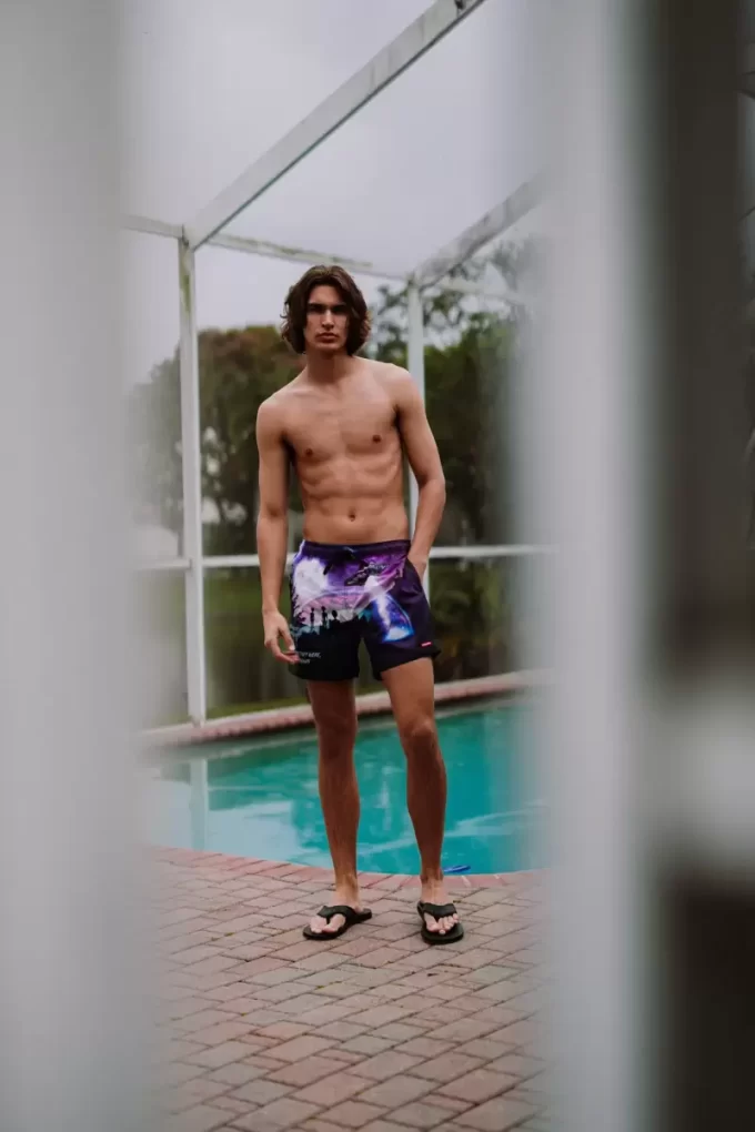 LATE ONE NIGHT SWIM SHORTS