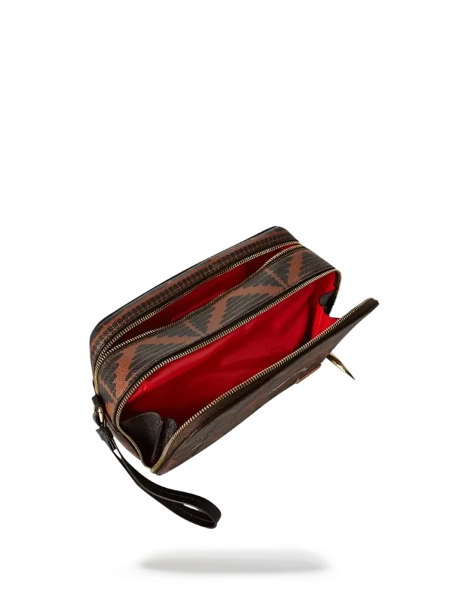 LEOPARDS IN PARIS TOILETRY AKA MONEY BAG