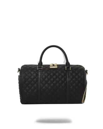 LEVELED UP SPLIT QUILT SHARK MINI DUFFLE