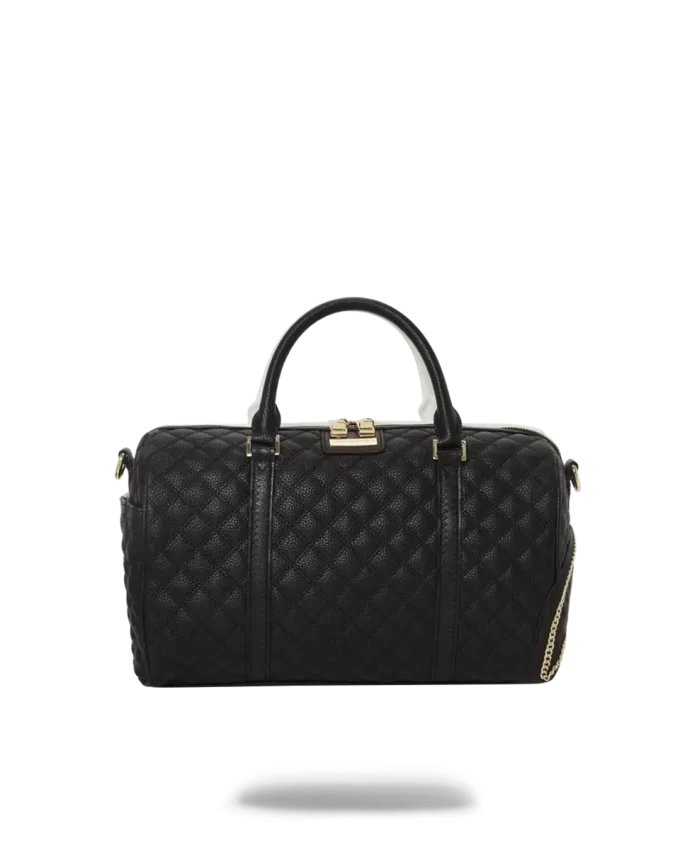 LEVELED UP SPLIT QUILT SHARK MINI DUFFLE