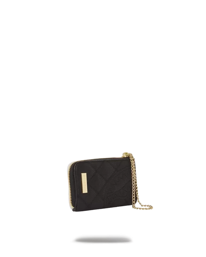 LEVELED UP SPLIT QUILT SHARK WALLET