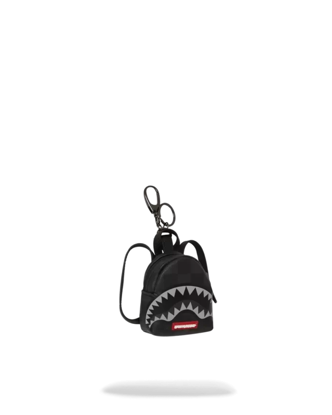 LIGHTS OUT SHARKS IN PARIS BACKPACK KEYCHAIN