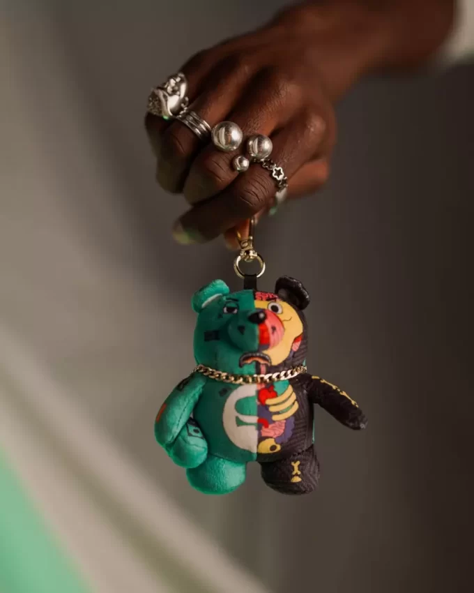 LIL X-RAY BEAR KEYCHAIN