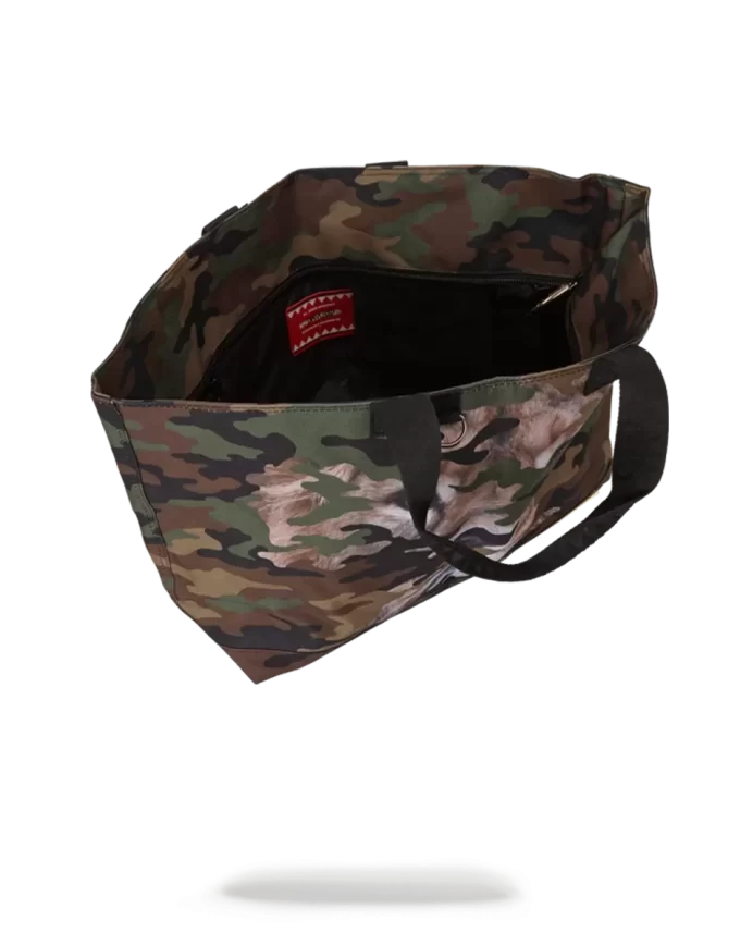 LION CAMO TOTE BAG
