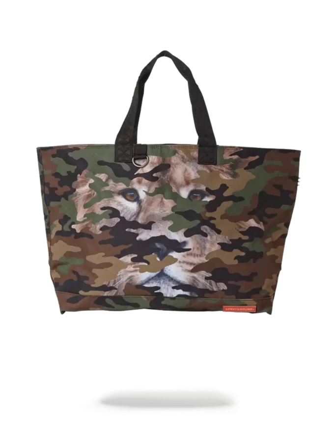 LION CAMO TOTE BAG