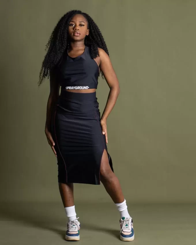 LONGUETTE SKIRT (BLACK) LONGUETTE SKIRT (BLACK)