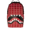 MADE OF WOVEN LABELS SHARK BACKPACK