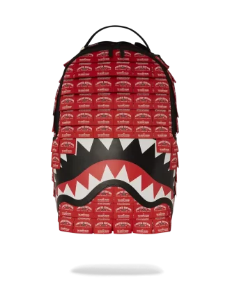MADE OF WOVEN LABELS SHARK BACKPACK