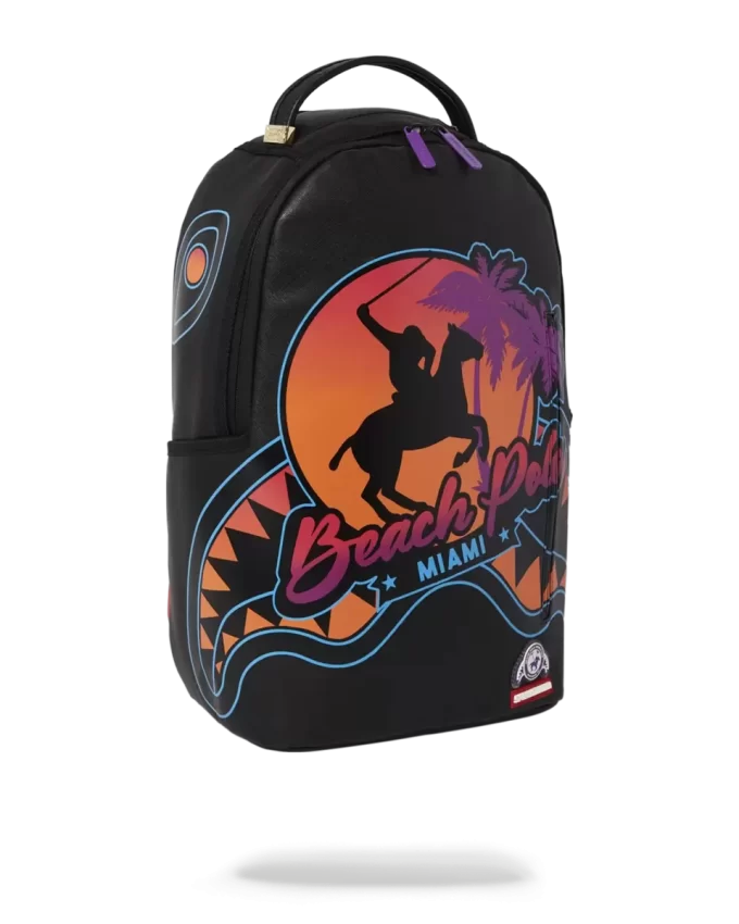MIAMI BEACH POLO COLLAB BACKPACK (DLXV-BLACK)