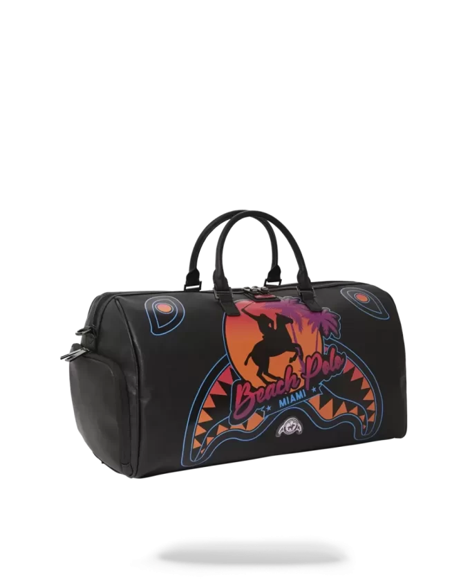 MIAMI BEACH POLO COLLAB DUFFLE (BLACK)